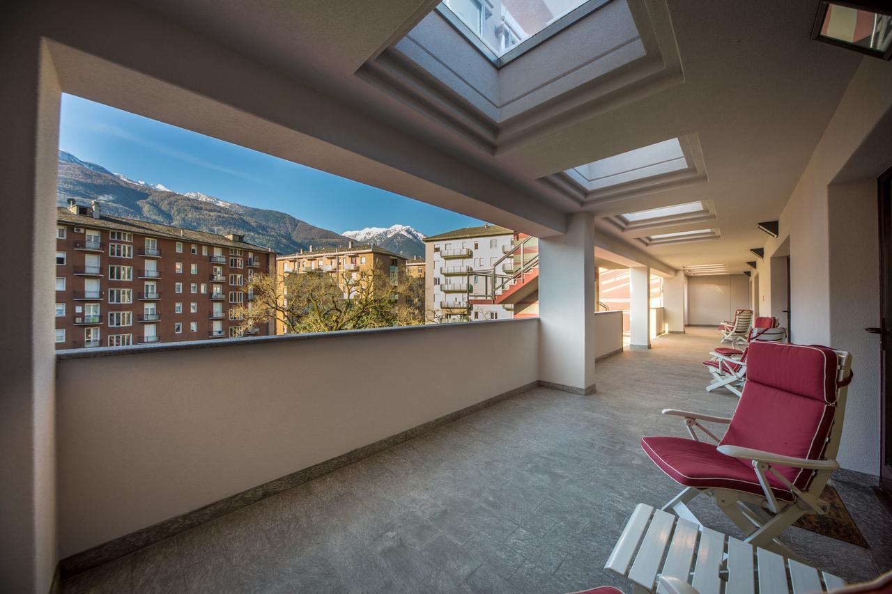 Piazzi House Aparthotel Sondrio Exterior foto