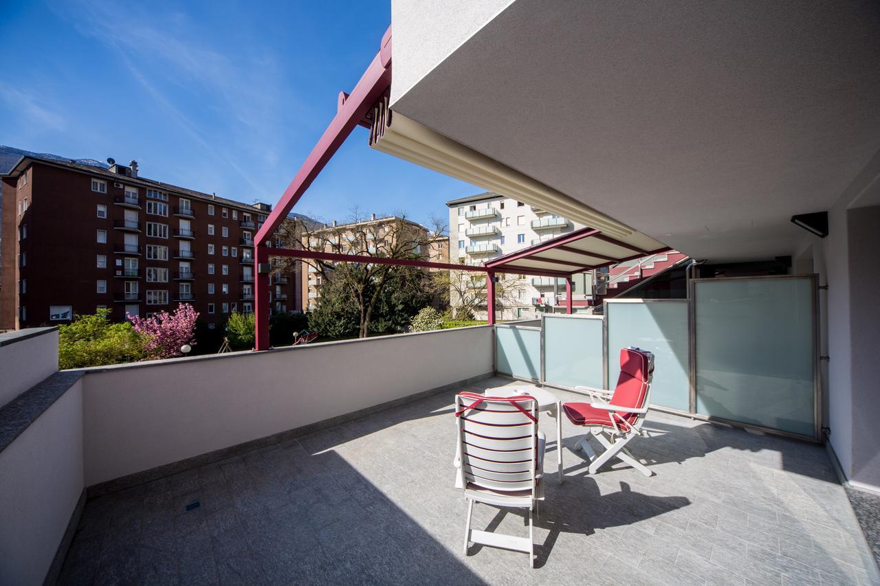 Piazzi House Aparthotel Sondrio Exterior foto